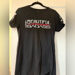 Grunt Style Black 'Beautiful Badass' Tee